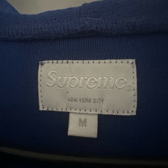 Supreme Hooded Hockey Jersey - Royal, Medium - Picture 4 of 8